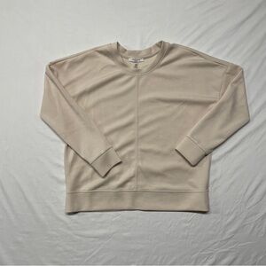 Cable & Gauge women’s Beige Crewneck Sweater